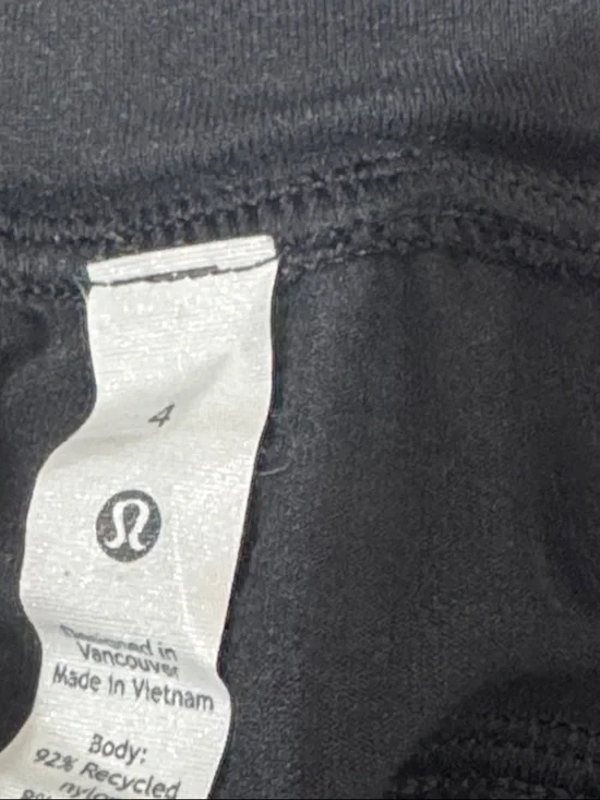 lululemon athletica Black Jogger Pants with Logo Tag - Picture 6 of 7